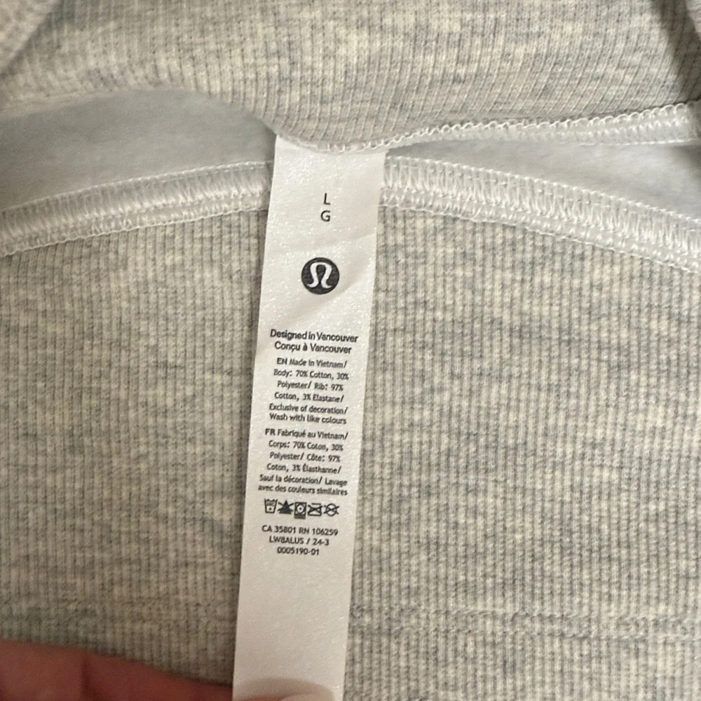 Lululemon Scuba HR Gray Mini Skirt size large - Picture 5 of 5